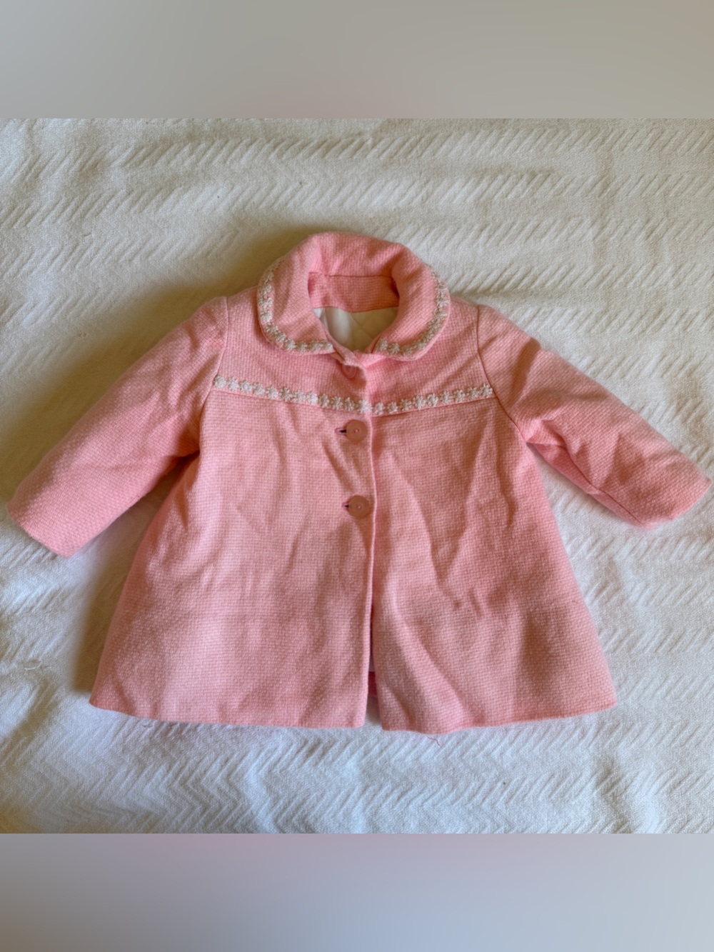 Toddler Vintage Handmade Quilted Coat